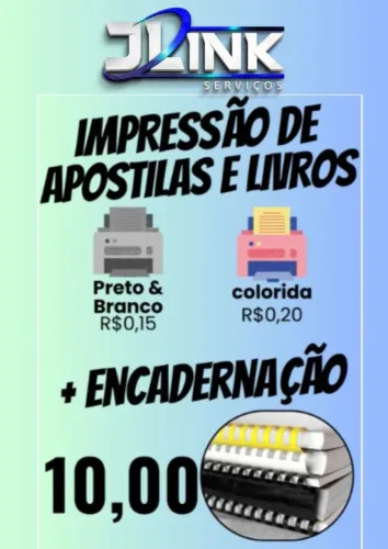 IMPRESSÃO DE APOSTILAS E LIVROS
