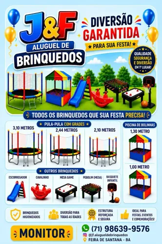Alugo brinquedos para festa infantil para deixar sua festa ainda mais linda e divertida