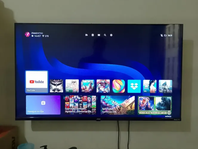 Smart TV AOC 43 FULL HD LED Roku TV