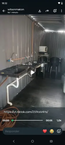 Vendo Contêiner / lanchonete