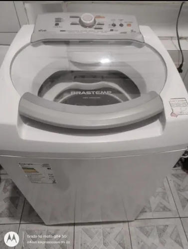 Vendo máquina de lavar Brastemp 9k com defeiro