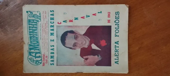 Revista Orlando Silva a mocinha carnaval de 1943 Sambas e marchas
