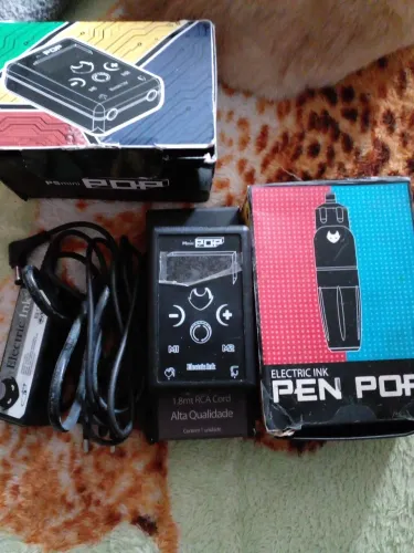 Kit para tatuagem eletrick ink