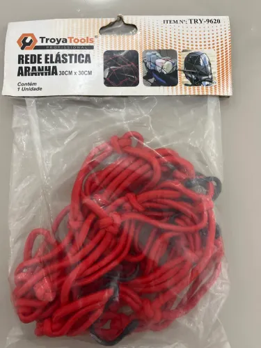 Rede elástica para moto