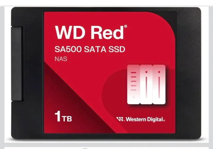 SSD interno Western Digital 1 TB WD Red SA500