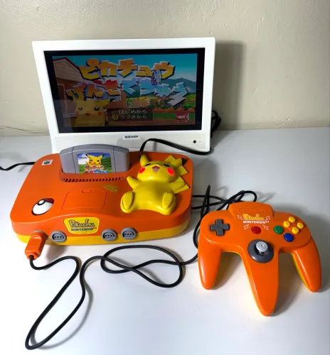 Nintendo 64 edição Pikachu