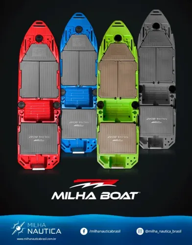 SKIFF MILHA BOAT DA MILHA NAUTICA PRONTA ENTREGA