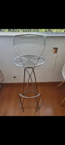 Banqueta alta inox 