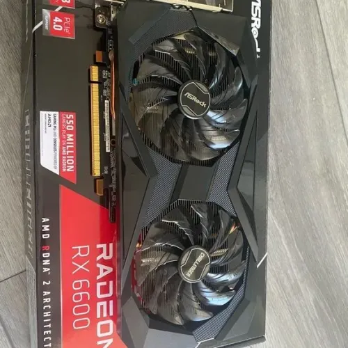Placa de vídeo Rx 6600 8gb asrock