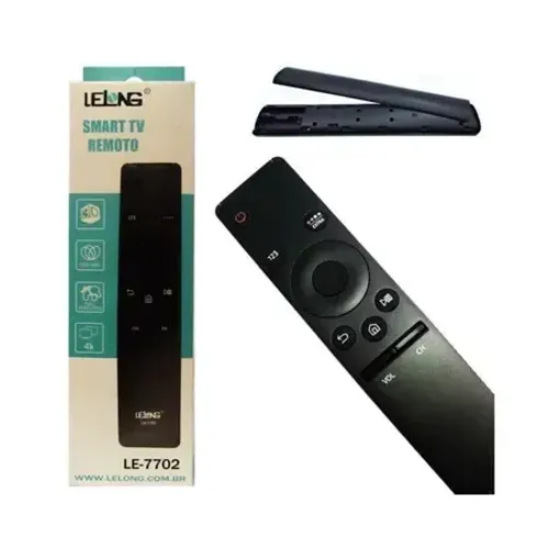 CONTROLE REMOTO COMPATIVEL P/ TV SAMSUNG SMART 4K LELONG LE-7702