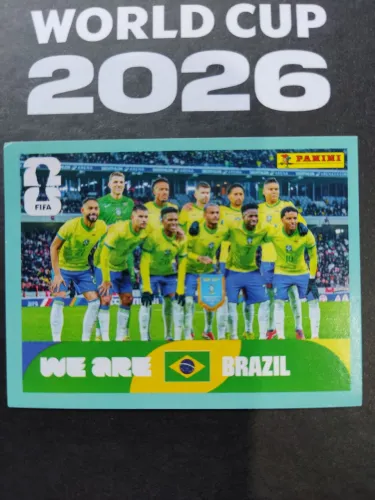 Figurinha BRA 13 - Seleção Brasil