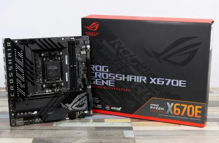 X670e Rog Crosshair Gene ( Com caixa e acessórios )