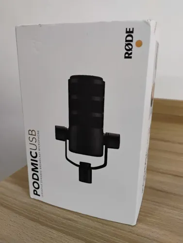 Microfone Rode Podmic Usb Xlr Dinâmico Podcast