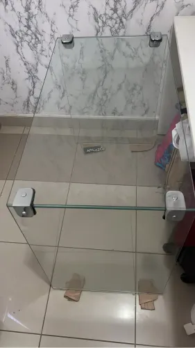 Mesa de Computador de vidro