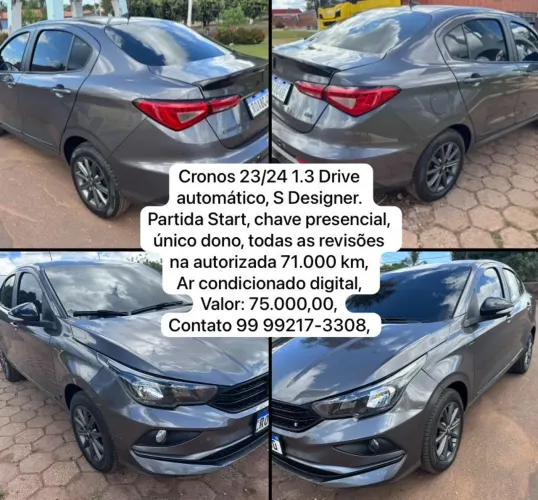 Fiat Cronos Drive 1.3 8V Flex Aut. 2024