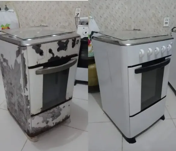 fogão envelopamento