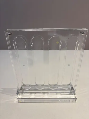 Porta-cápsulas Nespresso em acrílico transparente