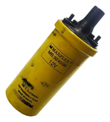 Bobina Ignição Marflex 12v Vw Gm Fiat Ford Para Distribuidor