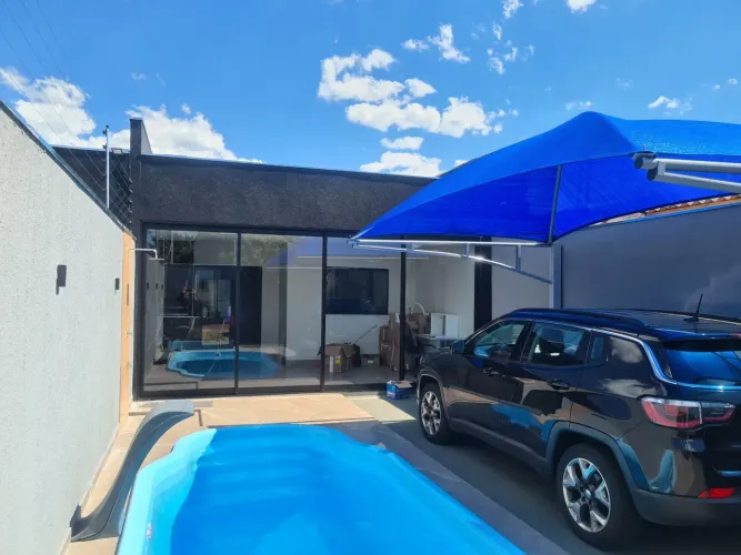 Casa 3 Quartos com Suíte e Piscina - Jardim Santo André - Dourados/MS