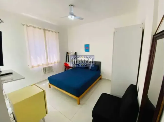 STUDIO COM 1 QUARTO, 25 M², À VENDA NA RUA BARATA RIBEIRO, COPACABANA