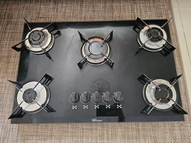 Fogão cooktop fischer 5 bocas