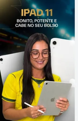 iPad 11 128gb Original Novos 1 ano garantia