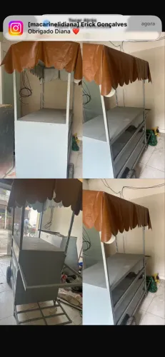 Carrinho pra você começar seu negócio