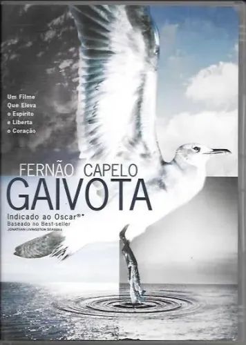 DVD: Fernão Capelo Gaivota (reg. 4) dublado & legendado (Dolby Digital) filme documentário