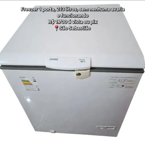 Freezer horizontal
