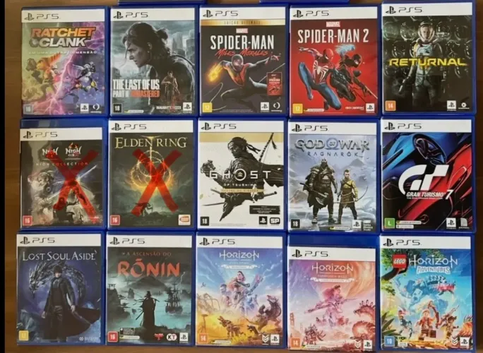 Vendo Jogos de PS5 (Mídia Física) Original - Lacrado ou Estado de zero