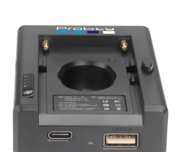 Plate D-Tap Com Entrada Usb-C Saida Usb-A P2 Blackmagic