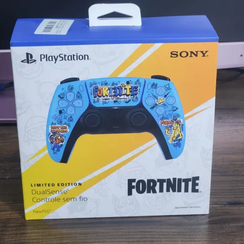 Controle Playstation 5 edição Fortnite
