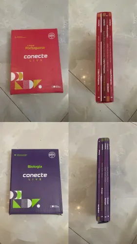 ? livros da Conecte Live Completo - 3 Volumes + Caderno de Atividades | Saraiva