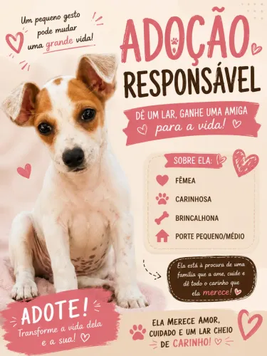 Doando cachorra