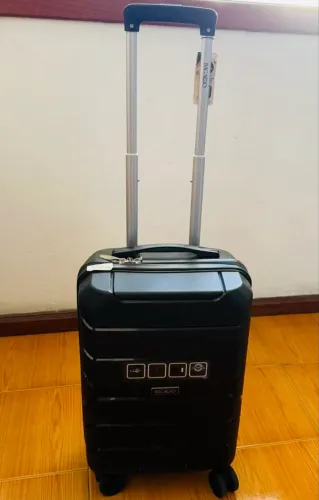 Mala bagaggio preto 