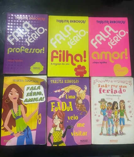 Kit 6 Livros Thalita Rebouças