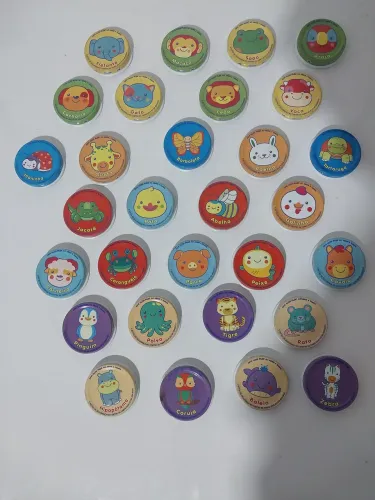 Coleção Tampa Papinha Nestle - Bichinhos