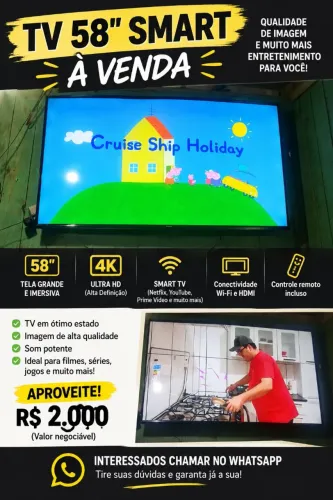 TV 58 POLEGADAS Philco
