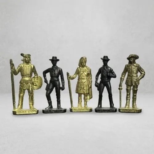 5x Soldadinhos de Metal