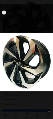 Vendo rodas aro 15 semi novas 