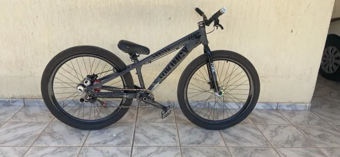 Bicicleta viking x aro 26 freio a disco hidráulico cubo barulhento