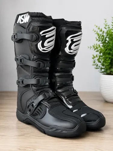 Bota asw para motocross/trilha/enduro