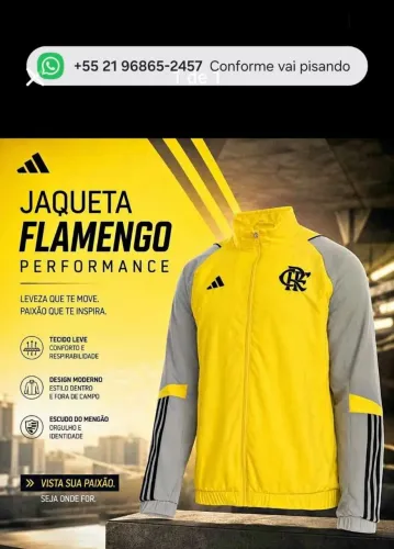 Casaco Corta Vento Original Flamengo