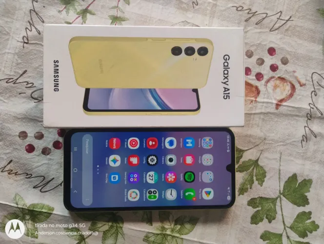 Samsung Galaxy A15 256GB / 8GB RAM - Completo na Caixa