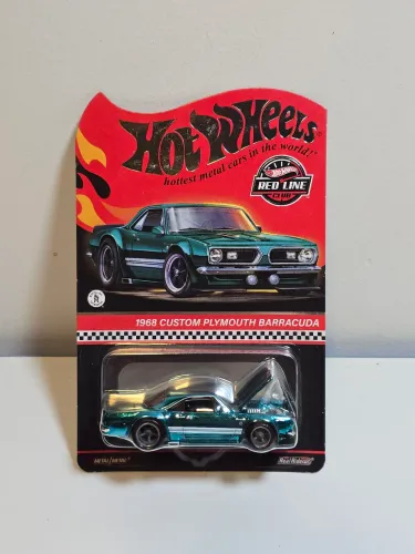 Rlc 1968 Custom Plymouth Barracuda Hot Wheels