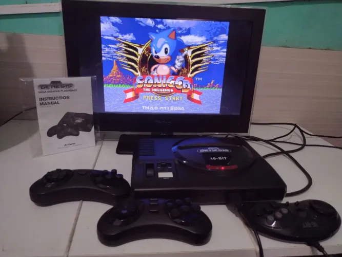 AtGames Sega Genesis Flashback HD 2018 Sega CD