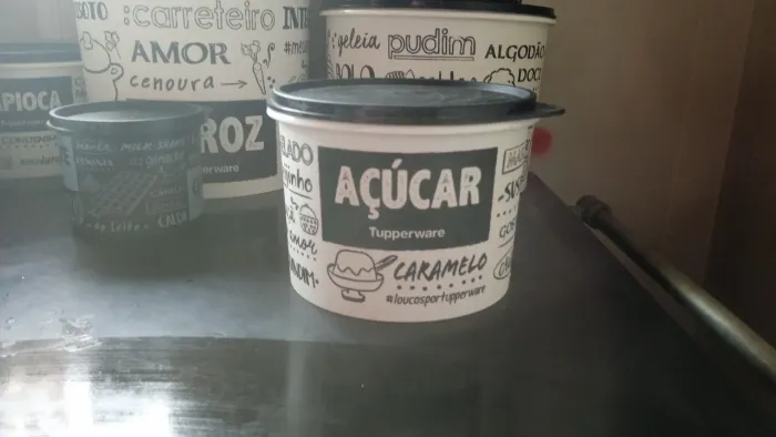 Pote de Açúcar Tupperware 1,7 L
