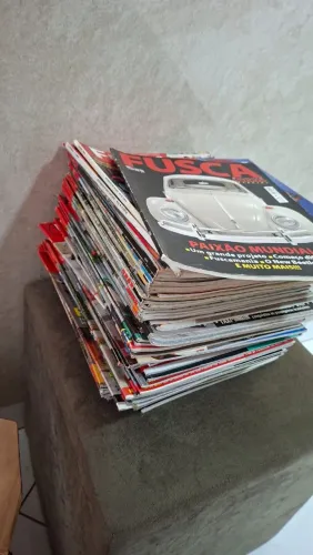 Lote de revistas Fusca e Cia