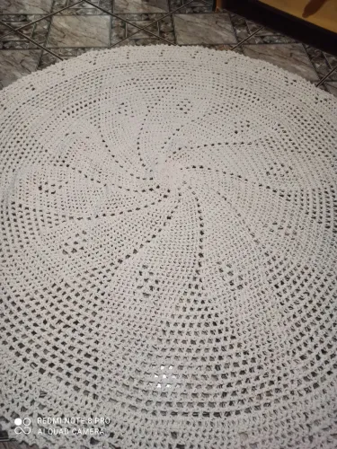 Tapete crochê