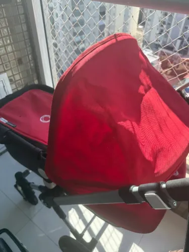 Moisés Bugaboo Cameleon 3 Original - Vermelho - Excelente Estado
